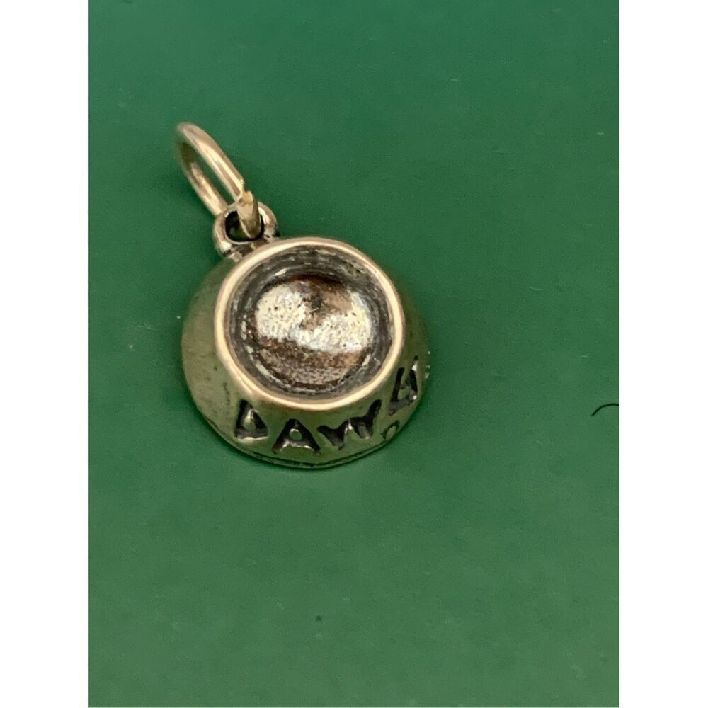 Dog Bowl  Sterling Silver Jewelry Charm #dawg #pets